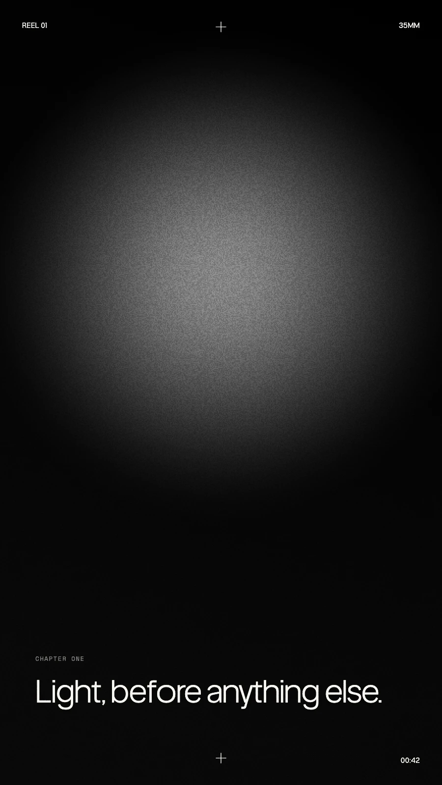 The Cinema design as a story, 1080 by 1920